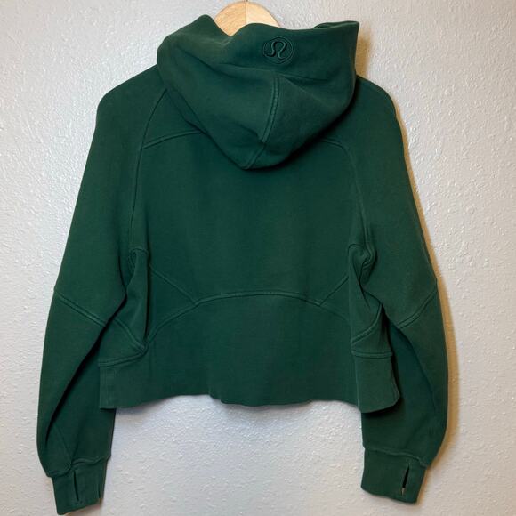 Lululemon Scuba Sweatshirt Oversized Full-Zip Hoodie Everglade Green Size M/L - Picture 10 of 10